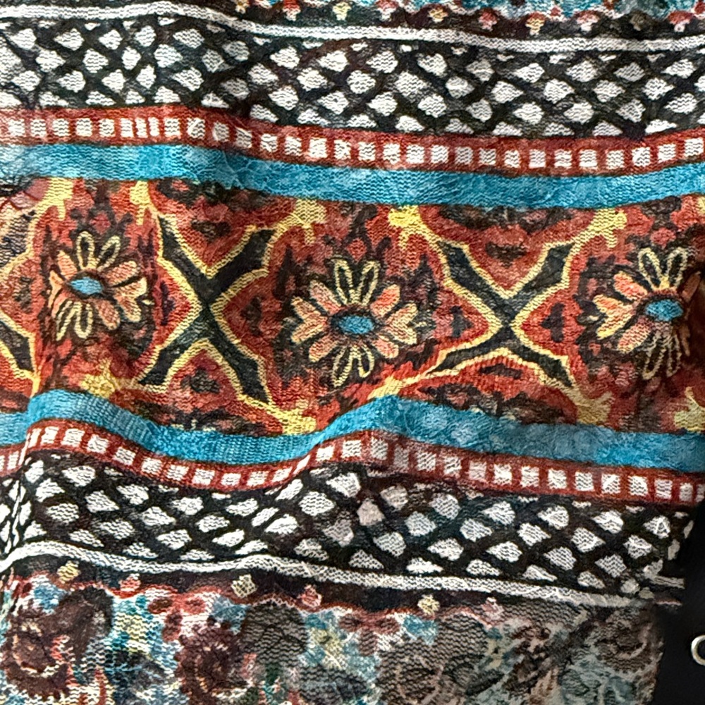American Rag Multicolor Patterned Tank Top - Picture 3 of 3